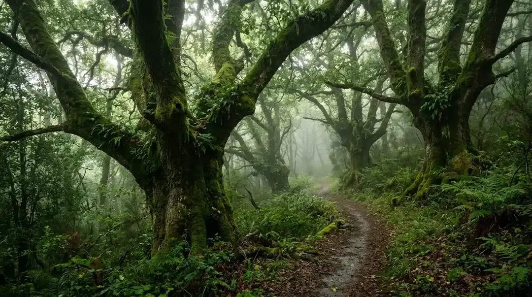 Forests of the Fuentes del Narcea Biosphere Reserve, a bear area